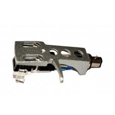 Silver Cartridge and Headshell unit with Stylus fits Pioneer PL 518, PL 530, PL 550, PL 570, PL 600, PL 630, PL 1170, PL A35, PL A45D, PL-PL530570
