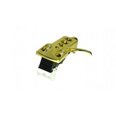 Gold plated Cartridge and Headshell unit with Stylus fits Pioneer PL 518, PL 530, PL 550, PL 570, PL 600, PL 630, PL 1170, PL A35, PL A45D, PL-PL530570