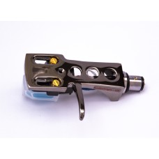 Titanium Plated Cartridge and Headshell unit with Stylus fits Technics SL1600, SL1610, SL1650, SL1710, SL1800, SL1810, SL1900, SL1950, SL2000, SL3200, SL3200A, SL3300