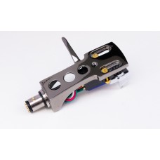 Titanium Plated Cartridge and Headshell unit with Stylus fits Fisher MT6250, MT6330, MT6335