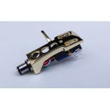 Gold plated Cartridge and Headshell unit with Stylus fits Omnitronic DD2550, DD3120, DD3220, DD3250, DD4220, DD4750, DD5220L, DD5250, CDV 500, DRT 1000
