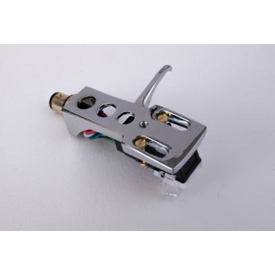 Chrome Plated Cartridge and Headshell unit with Stylus fits Samsung PL8400H