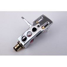 Chrome Plated Cartridge and Headshell unit with Stylus fits Sony CN234, CN251, PS 11, PS 11W, PS 20F, PS 212, PS 515, PS 636, PS 1150, PS 1350, PS 1450 Mk2, PS 1800
