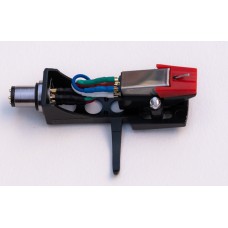Black Cartridge and Headshell unit with Stylus fits Goodmans CRN-2500-1, GSP400, GSP400S