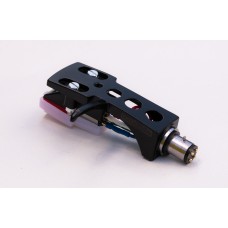 Black Cartridge and Headshell unit with Stylus fits Sherwood PM8550, PM9800, PM9805, PM9901, PM9905, PM9906, DEK7U