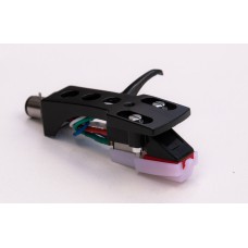 Black Cartridge and Headshell unit with Stylus fits Gemini PT2410, PT2600, PDT6000, SA600, SA2400, SV2200, Q1300, XLBD40, XLDD20, XLDD50
