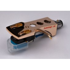 Rose Gold plated Cartridge and Headshell unit with Stylus fits Fisher MT6250, MT6330, MT6335
