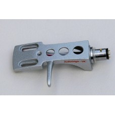 Silver Headshell Tonearm cartridge mount for Hitachi HT320, HT324, HT350, HT353, HT354, HT355, HT356, HT460, HT463, HT464, HT550, HT840, HT860